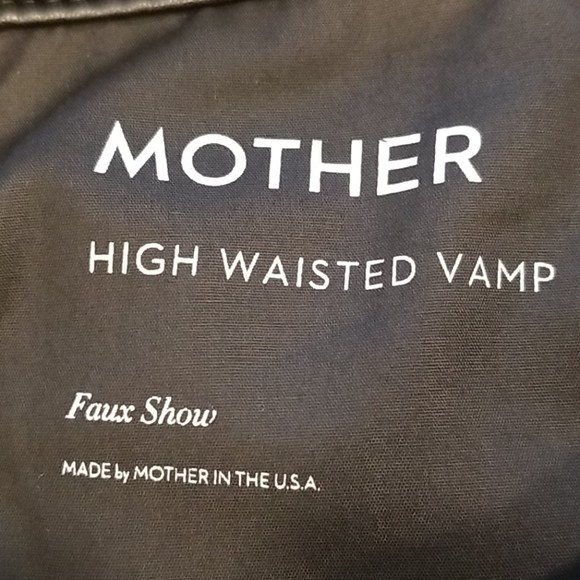 💕MOTHER💕 High Waisted Vamp Pants Faux Show 32 - Picture 13 of 16
